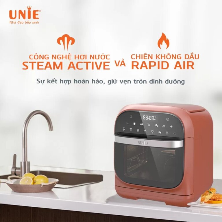 Nồi chiên hơi nước Unie Steam Mars 15L 8 Noi chien hoi nuoc Unie Steam Mars 15L 7