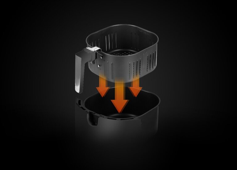 Nồi chiên không dầu Lock&Lock EJF357 5.2L 8 Noi chien khong dau LockLock EJF357 5.2L 2