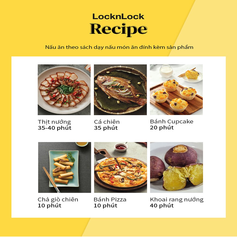 Noi chien khong dau LockLock EJF357 5.2L 6