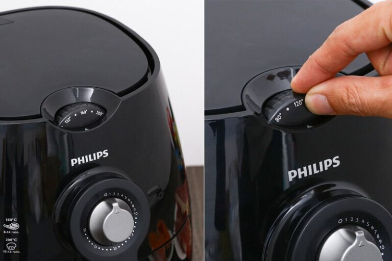 Nồi chiên không dầu Philips HD9220 2.4L 7 Noi chien khong dau Philips HD9220 2.4L 6