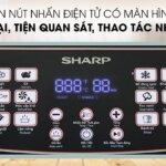 Nồi chiên không dầu Sharp KF-AF55EV-BK 5.5L (7) Noi chien khong dau Sharp KF AF55EV BK 5.5L 7