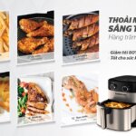 Nồi chiên không dầu Sunhouse SHD4026 6L (2) Noi chien khong dau Sunhouse SHD4026 6L 2