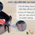 Nồi chiên không dầu Sunhouse SHD4026 6L (6) Noi chien khong dau Sunhouse SHD4026 6L 6