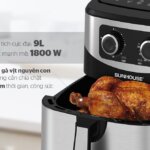 Nồi chiên không dầu Sunhouse SHD4035 9L (1) Noi chien khong dau Sunhouse SHD4035 9L 1