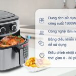 Nồi chiên không dầu Sunhouse SHD4035 9L (7) Noi chien khong dau Sunhouse SHD4035 9L 7