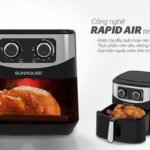Nồi chiên không dầu Sunhouse SHD4062 6L (5) Noi chien khong dau Sunhouse SHD4062 6L 5
