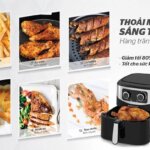 Nồi chiên không dầu Sunhouse SHD4062 6L (6) Noi chien khong dau Sunhouse SHD4062 6L 6