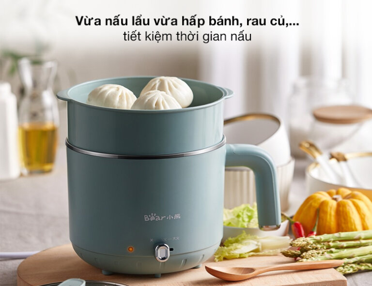Nồi lẩu điện Bear DRG-D12M5 1.2L 12 Noi lau dien Bear DRG D12M5 1.2L 2
