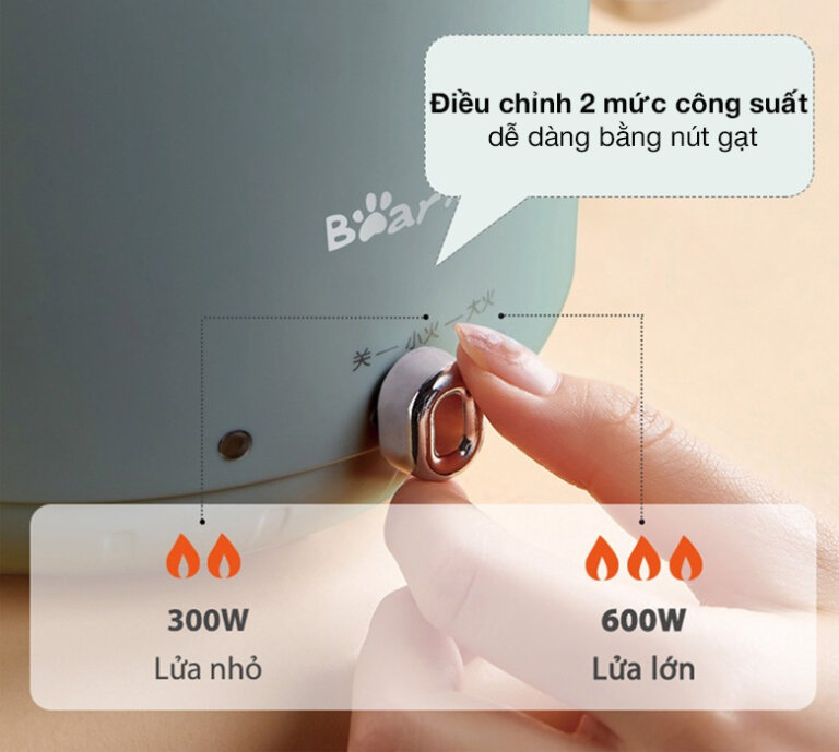 Nồi lẩu điện Bear DRG-D12M5 1.2L 6 Noi lau dien Bear DRG D12M5 1.2L 8