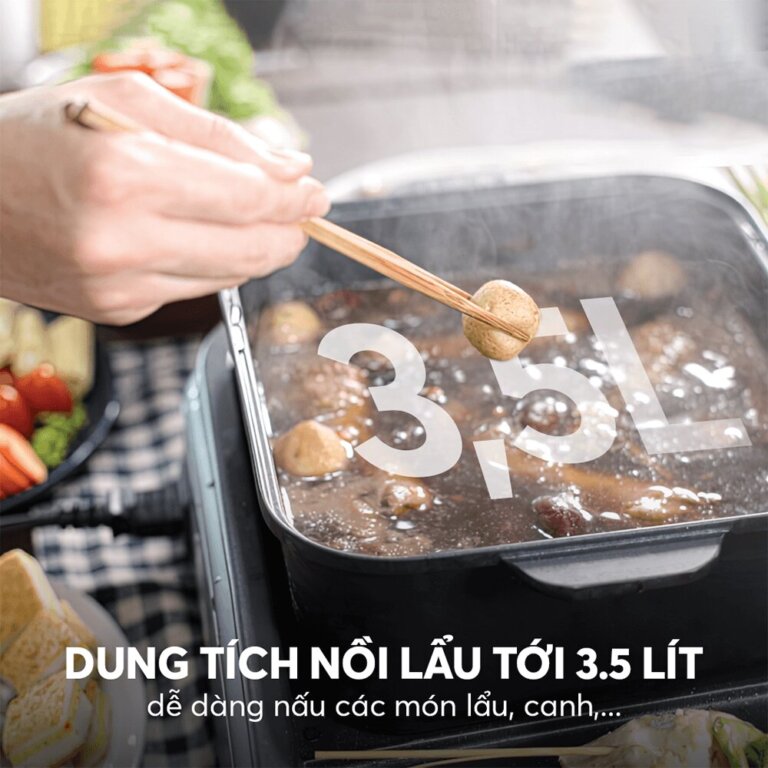 Nồi lẩu điện Elmich EDA-0847 3.5L 3 Noi lau dien Elmich EDA 0847 3.5L 3