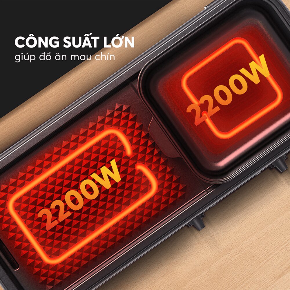 Điều chỉnh nhiệt độ độc lập, tiết kiệm điện, dễ kiểm soát