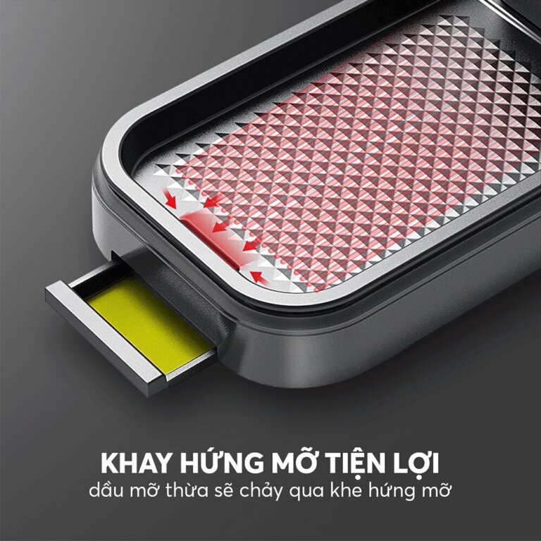 Nồi lẩu điện Elmich EDA-0847 3.5L 6 Thiết kế thông minh, quan sát dễ dàng, dọn rửa thuận tiện