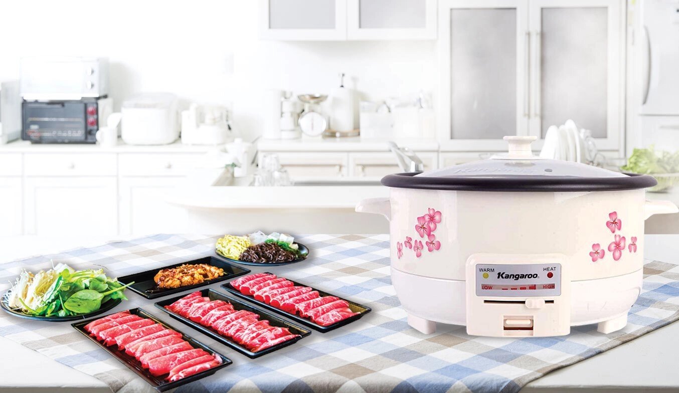 Nồi lẩu điện Kangaroo KG271 4.5L 9 Noi lau dien Kangaroo KG271 4.5L 4
