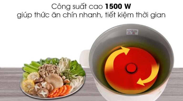 Nồi lẩu điện Kangaroo KG272 4.5L 6 Noi lau dien Kangaroo KG272 4.5L 4