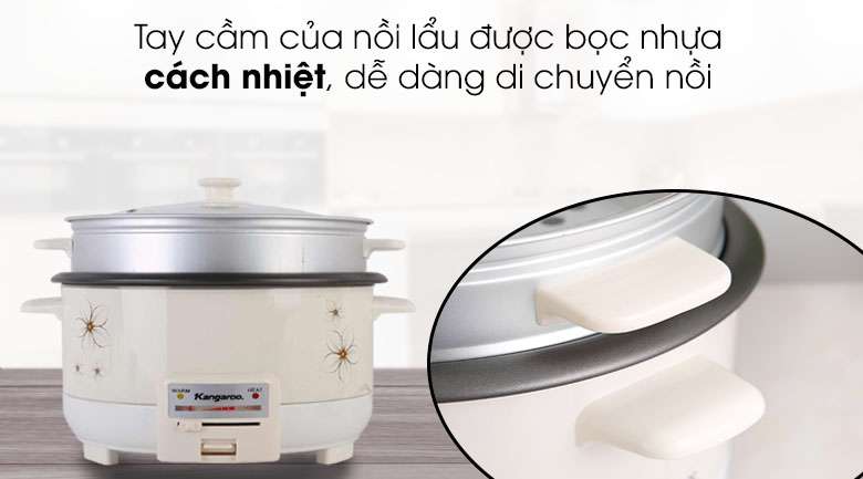 Nồi lẩu điện Kangaroo KG272 4.5L 13 Noi lau dien Kangaroo KG272 4.5L 6