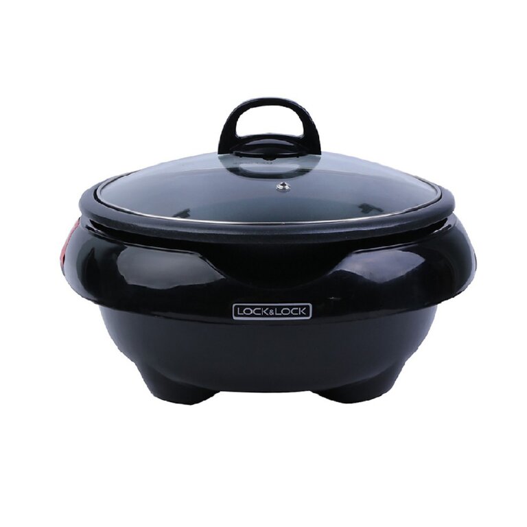 Nồi lẩu điện Lock&Lock EJP331BLK 5L 5 Noi lau dien LockLock EJP331BLK 5L 1