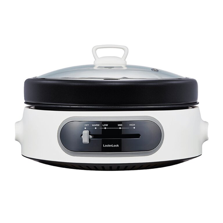 Nồi lẩu điện Lock&Lock EJP544WHT 4L 1 Noi lau dien LockLock EJP544WHT 4L 1