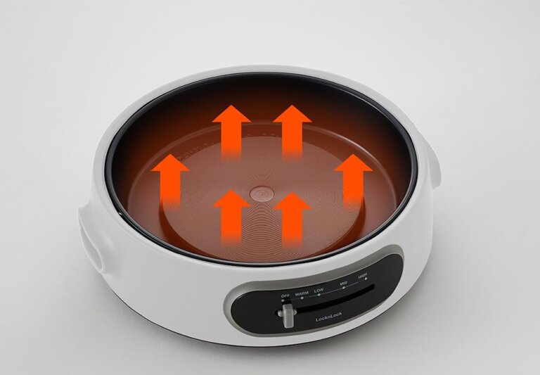 Nồi lẩu điện Lock&Lock EJP544WHT 4L 4 Noi lau dien LockLock EJP544WHT 4L 4