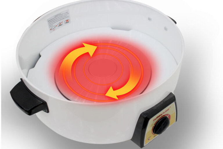 Nồi lẩu điện Sunhouse SHD4521 3L 5 Công suất mạnh mẽ, nấu nhanh giúp tiết kiệm thời gian