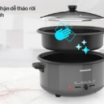 Nồi lẩu điện Sunhouse SHD4523 3.5L (3) Noi lau dien Sunhouse SHD4523 3.5L 3