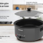 Nồi lẩu điện Sunhouse SHD4523 3.5L (5) Noi lau dien Sunhouse SHD4523 3.5L 5