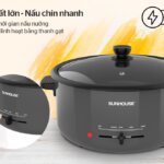 Nồi lẩu điện Sunhouse SHD4523 3.5L (6) Noi lau dien Sunhouse SHD4523 3.5L 6