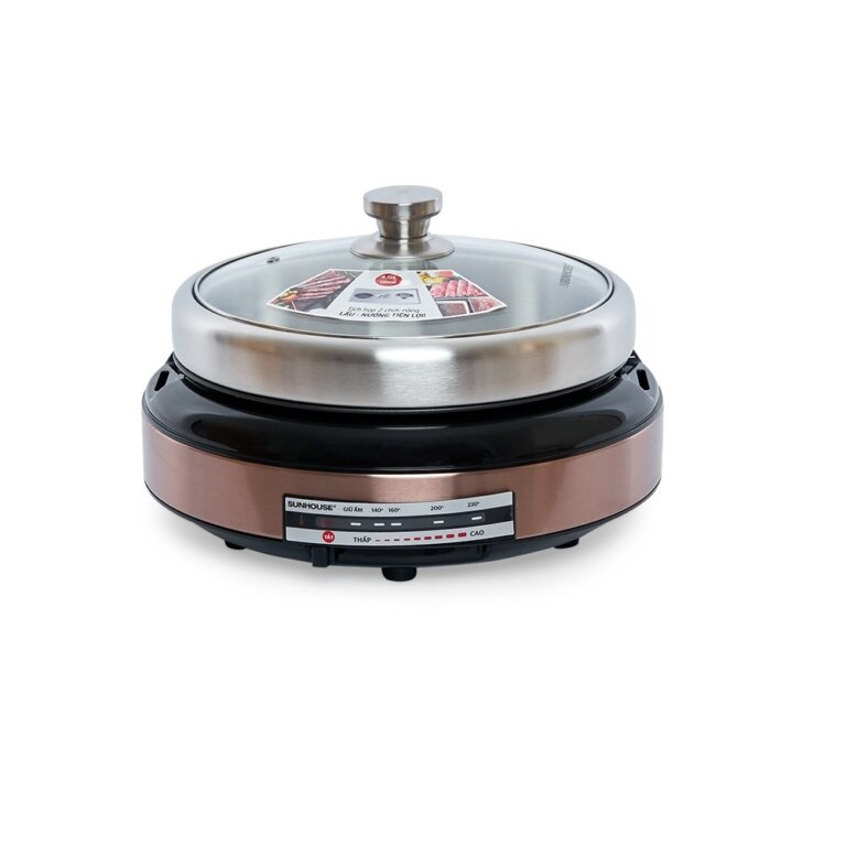 Nồi lẩu điện Sunhouse SHD4526 4L 1 Noi lau dien Sunhouse SHD4526 4L 1