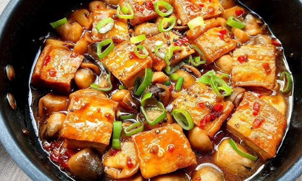 Gợi ý các món ăn với nồi chiên không dầu ngon, dễ làm tại nhà 15 Đậu phụ sốt teriyaki