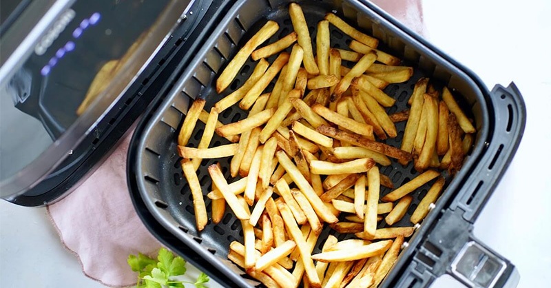 Gợi ý các món ăn với nồi chiên không dầu ngon, dễ làm tại nhà 8 Khoai tây chiên