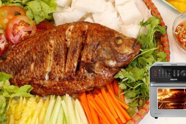 Cách chiên cá bằng nồi chiên không dầu giòn ngon