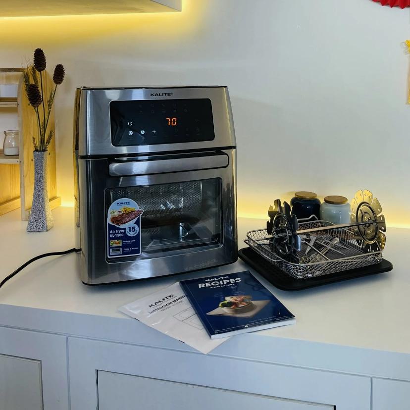Tìm hiểu nồi chiên không dầu Kalite có tốt không? 1 Đánh giá chi tiết nồi chiên không dầu Kalite