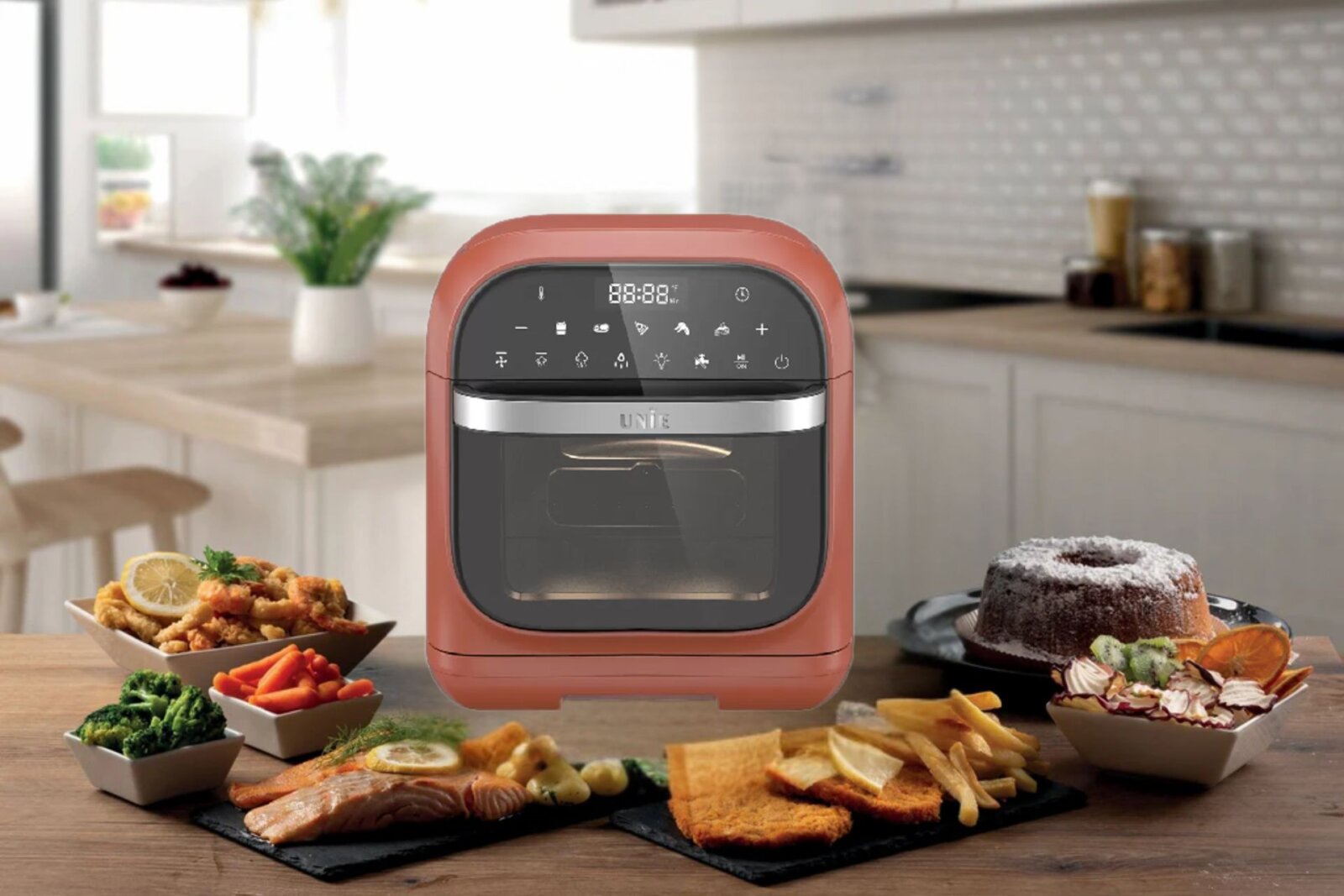 Review 3 dòng nồi chiên hơi nước Unie hiện nay 4 Nồi chiên hơi nước Unie Steam Mars