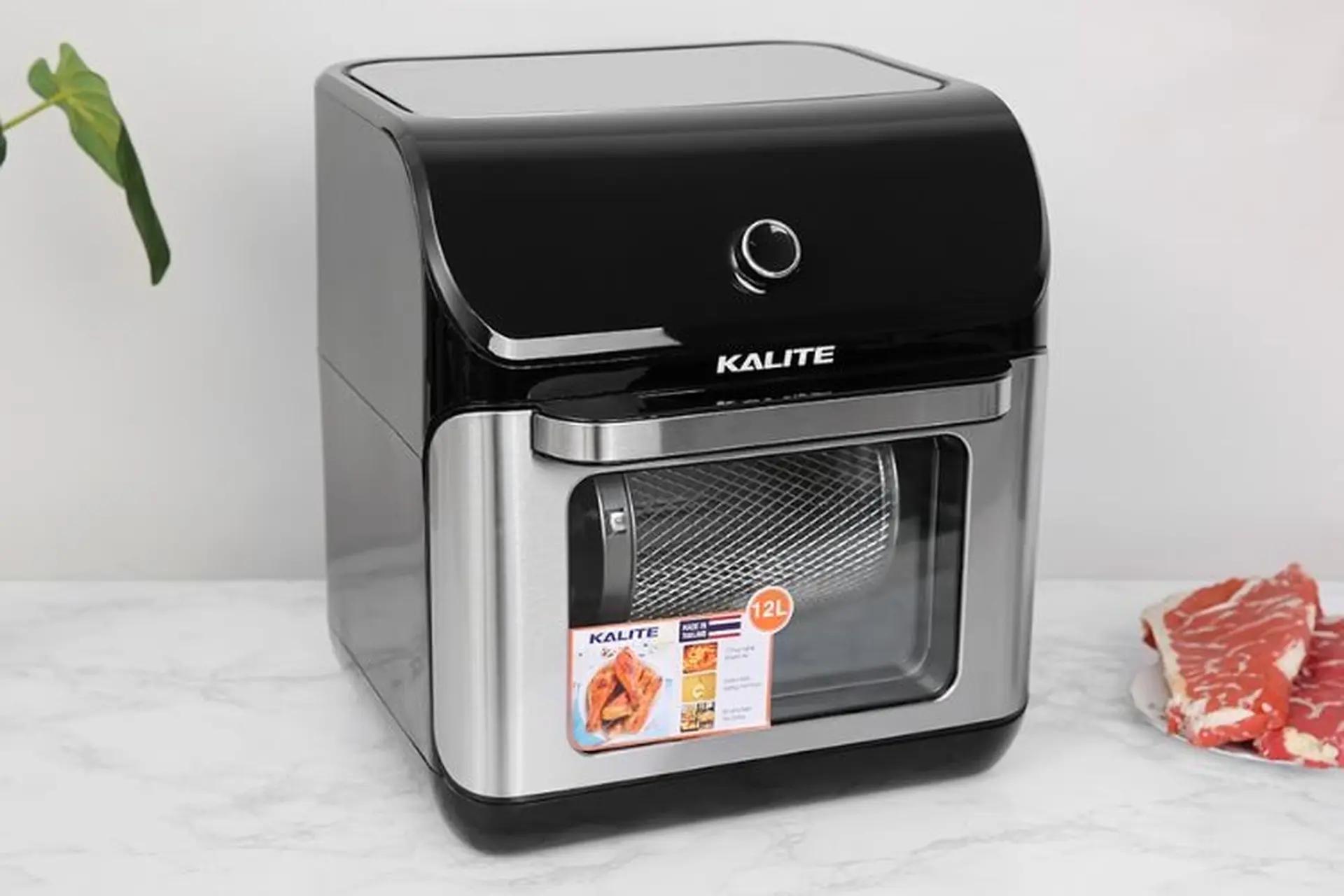 Nồi chiên không dầu Kalite Q12 với thiết kế sang trọng, tiện ích