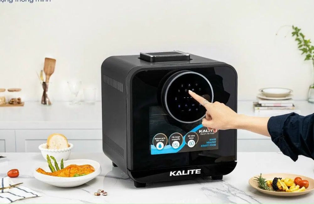NỒI CHIÊN HƠI NƯỚC KALITE STEAM PRO 5 Nồi chiên không dầu hơi nước Kalite