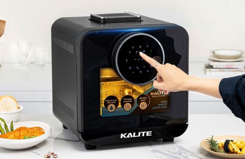 NỒI CHIÊN HƠI NƯỚC KALITE STEAM PRO 8 Nhấn nút Start/Bắt đầu để nồi bắt đầu hoạt động.
