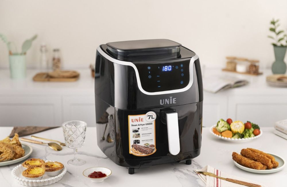 Nồi chiên không dầu hơi nước Unie