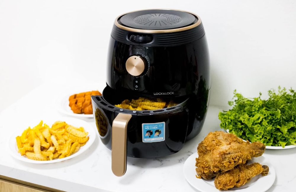 Nồi chiên không dầu Lock&Lock giá rẻ, chính hãng