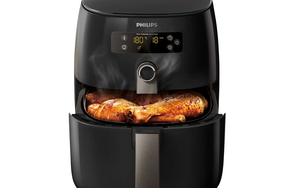 Nồi chiên không dầu Philip tích hợp công nghệ Rapid Air và Twin TurboStar độc quyền