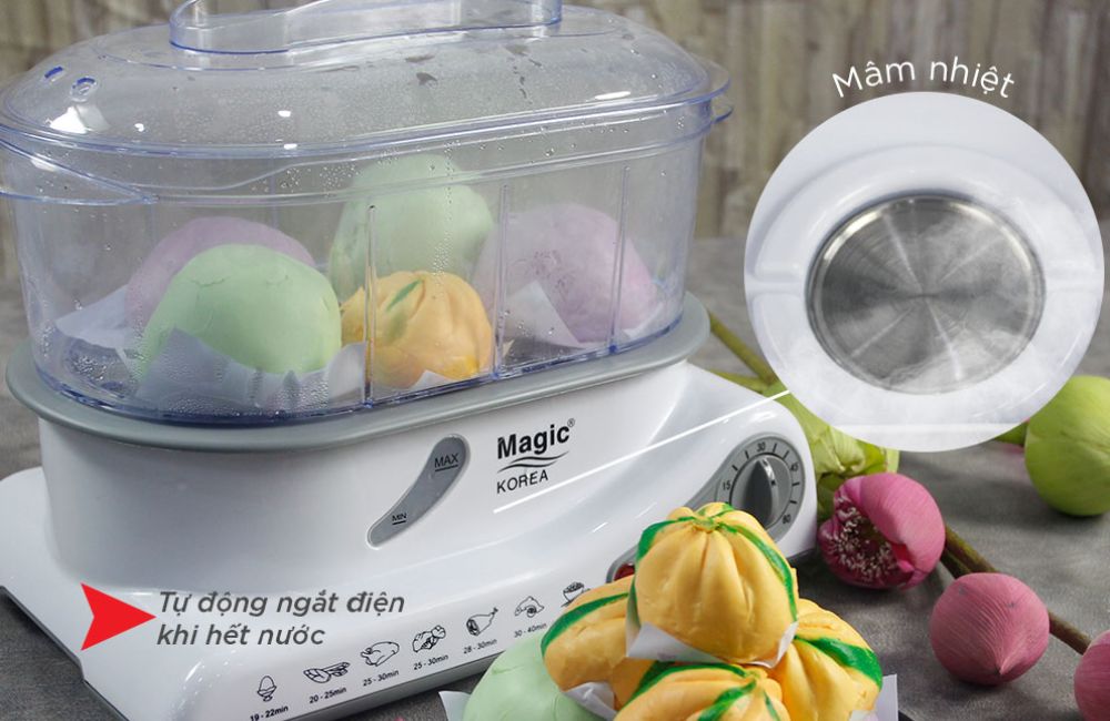 Nồi hấp điện Magic Korea có tốt không? Ai nên sử dụng?