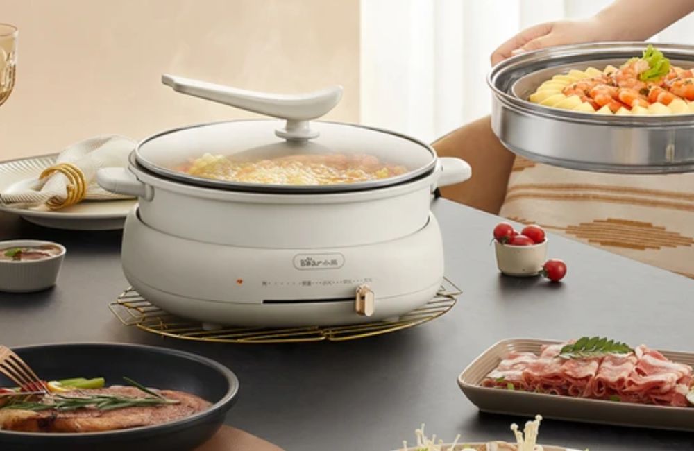 Mua nồi lẩu Bear chính hãng, giá tốt ở đâu?