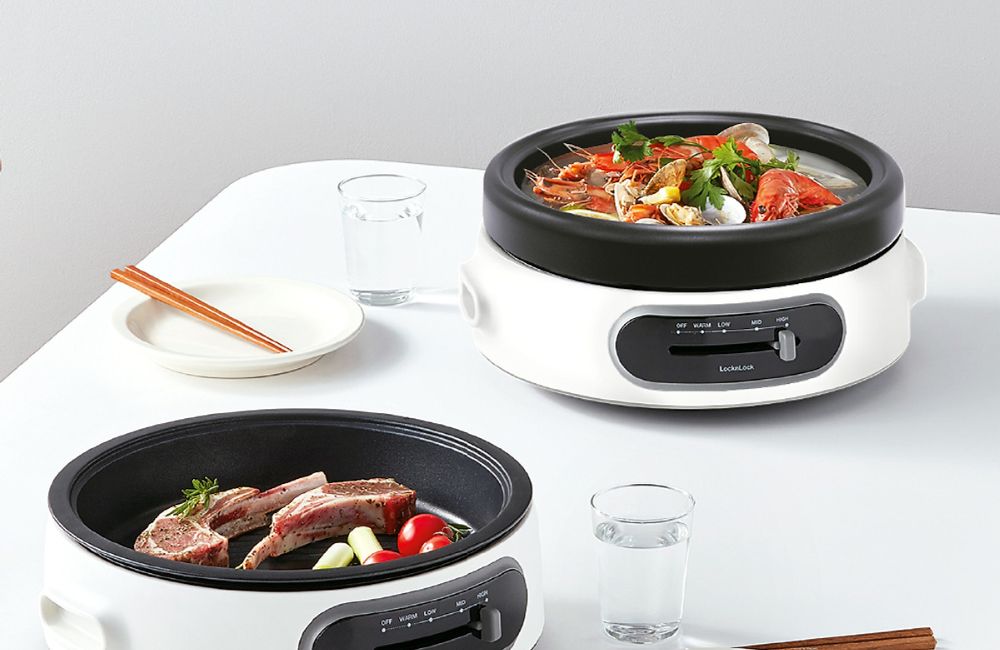 Nồi lẩu điện có thể nấu nhiều món ngoài lẩu