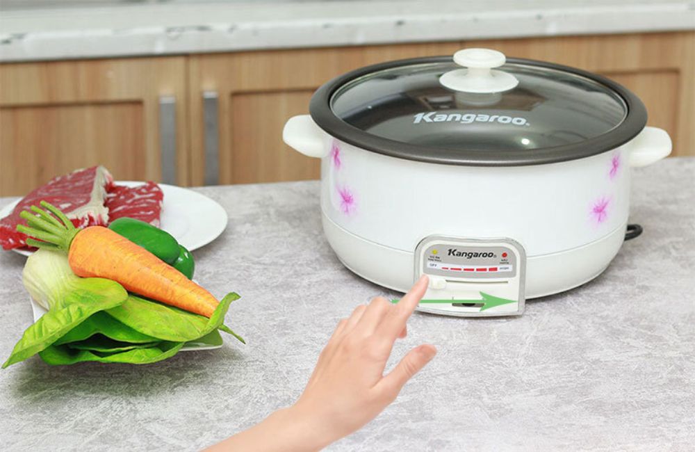Cách sử dụng và bảo quản nồi lẩu điện Kangaroo