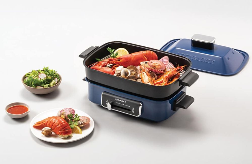 Nồi lẩu nướng đa năng Lock&Lock