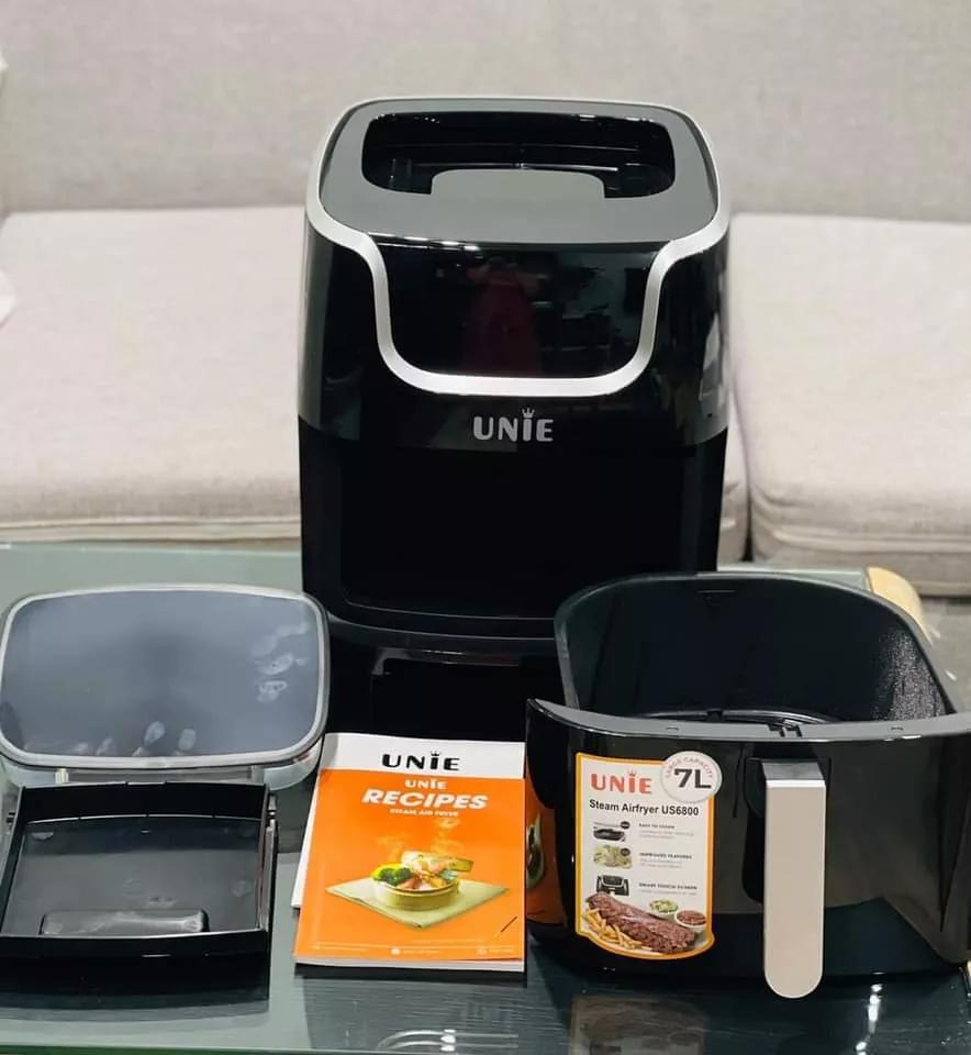 Hướng dẫn sử dụng nồi chiên hơi nước Unie đơn giản, dễ hiểu 2 Các bước chuẩn bị trước khi sử dụng nồi chiên hơi nước lần đầu