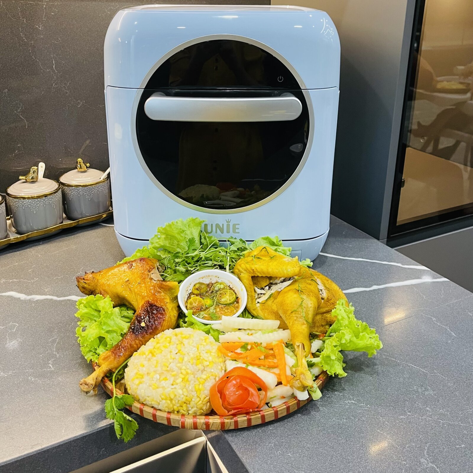 Hướng dẫn sử dụng nồi chiên hơi nước Unie đơn giản, dễ hiểu 3 Hướng dẫn sử dụng nồi chiên hơi nước Unie đơn giản