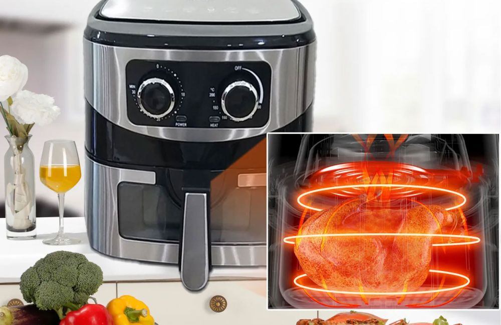 Nồi chiên không dầu Sharp sở hữu công suất mạnh mẽ