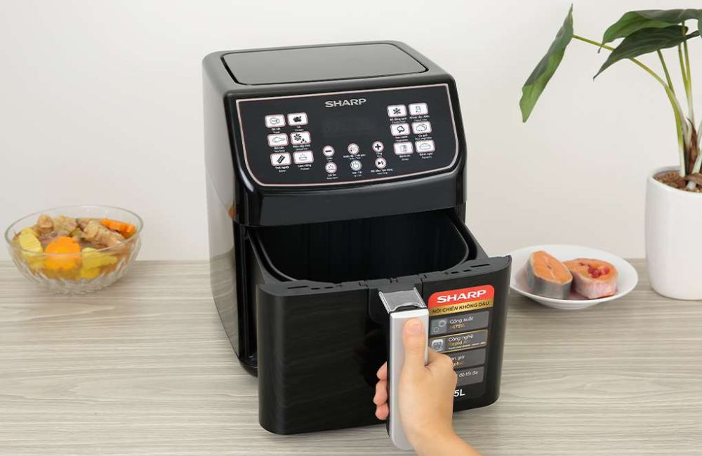 Nồi chiên không dầu Sharp thực sự là một khoản đầu tư đáng giá