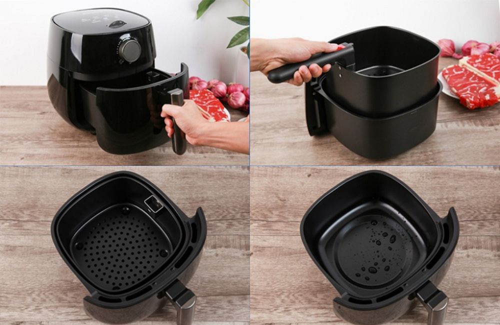 Kiểm tra nồi chiên và khắc phục khi nồi chiên bị ngắt điện