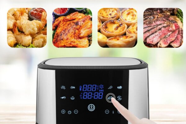 Hướng dẫn chỉnh thời gian, nhiệt độ nồi chiên không dầu cho từng món ăn