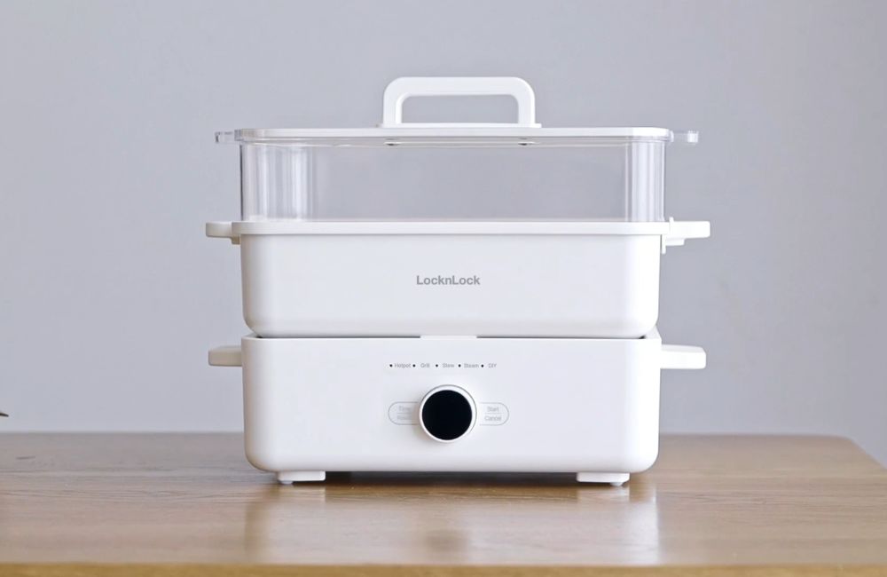 Nồi hấp điện Lock&Lock EJP154IVY